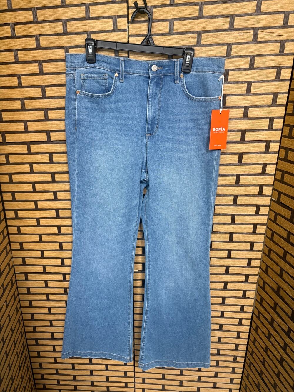 Sofia by Sofia Vergara High Rise Flare Jeans Size 14